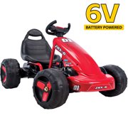 This Electric/pedal Go-Kart is the prize for boys toddler to 7 years old.